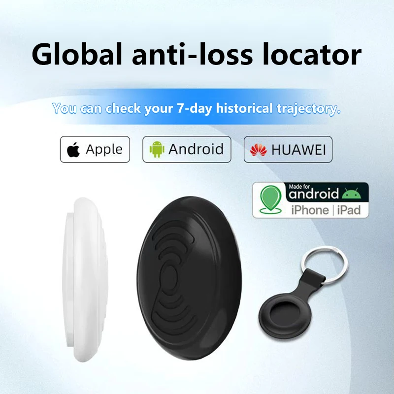 

Smart Mini GPS Tracker Device Airtag Anti-Lost Alarm Portable GPS Tracker Bluetooth Locator Device Adapt for IOS HUAWEI Android