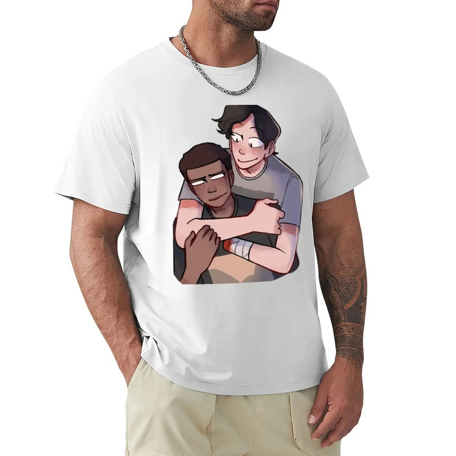 Quarry Dylan and Ryan T-Shirt summer top customs oversizeds quick-drying Men's clothing