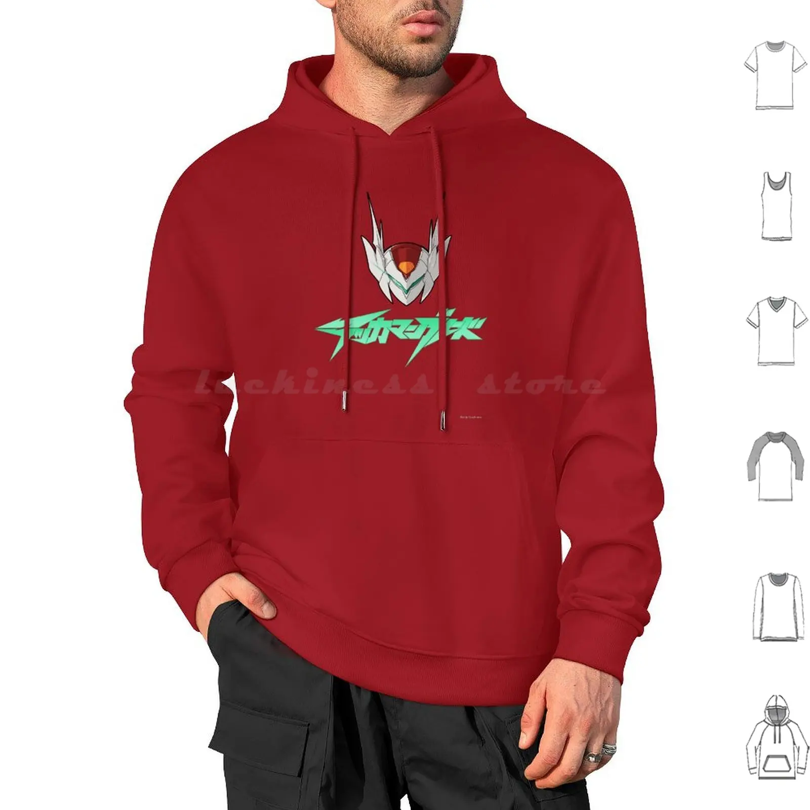 Tekkaman Blade Hoodie cotton Long Sleeve Blade Tekkaman Teknoman Tekka Tekno Slade