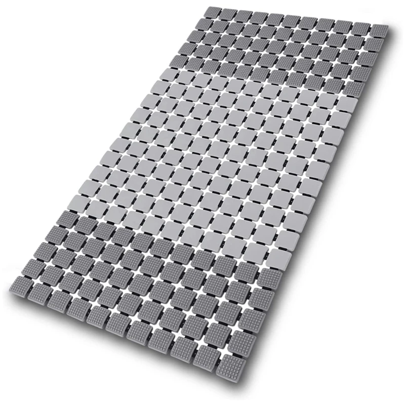 LUDA Non Slip Massage Bathtub Mat Shower Mat Non Slip Large Size With Suction Cups And Drain Holes Bath Mat For Tub