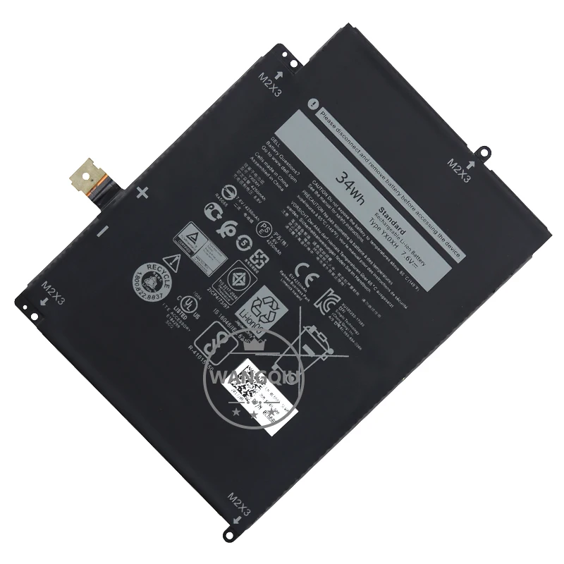 Imagem -05 - Dell Latitude Bateria do Portátil Dell Latitude 7285 0wycvv Wycvv T02j K17m Yx0xh 34wh