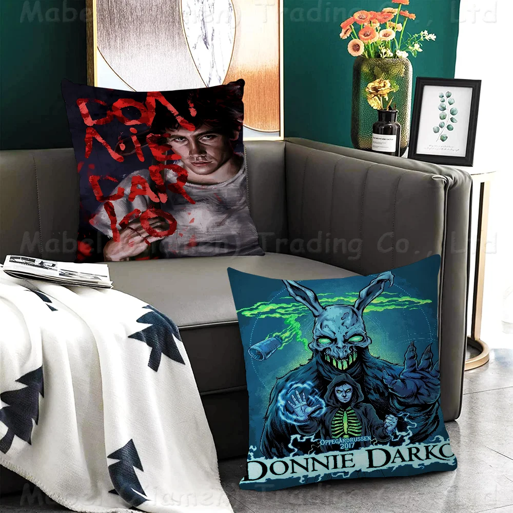 

Movie Donnie Darko Pillow Covers Cartoon Sofa Decorative Home Double-sided Printing Short Plush Cute Cushion Cover