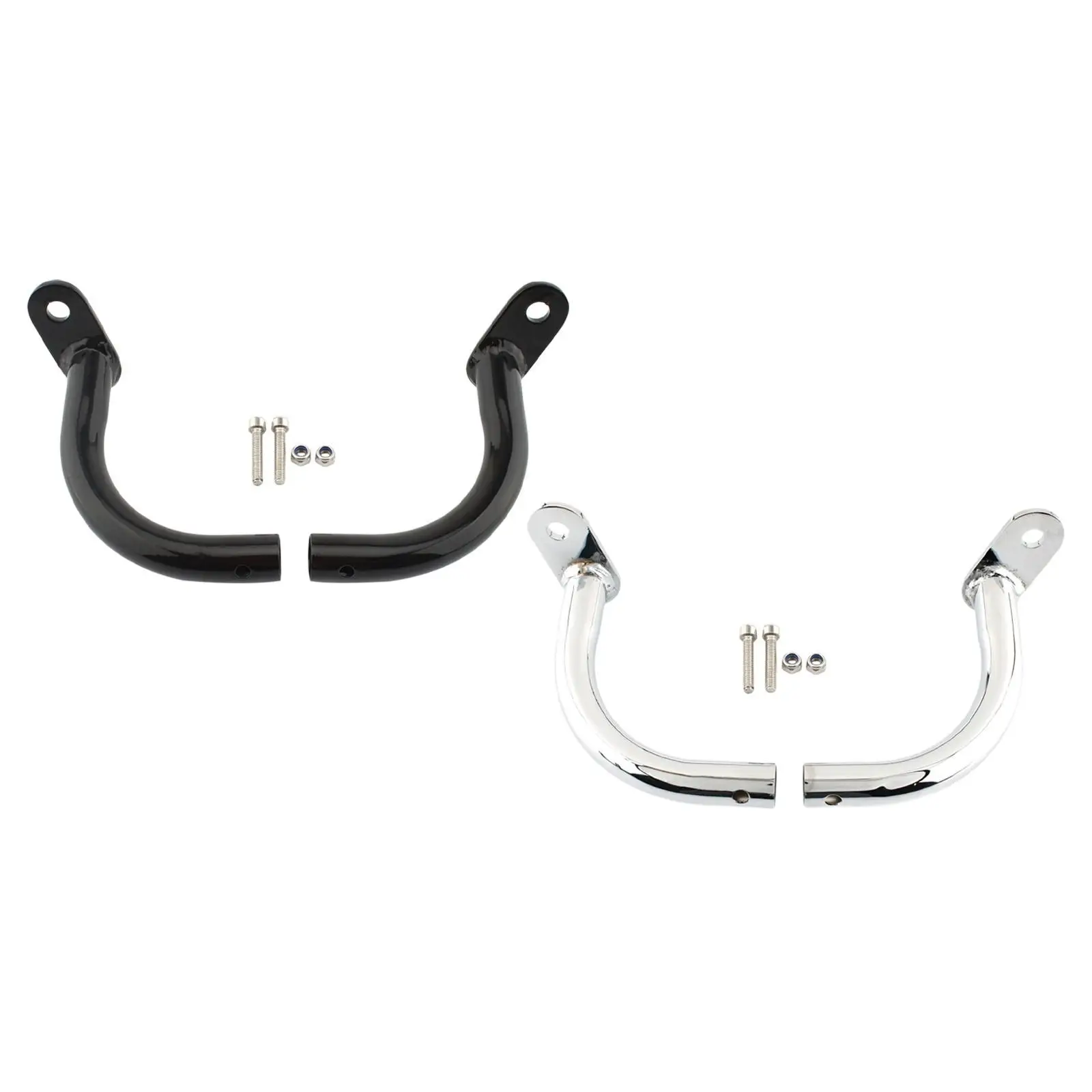 

Saddle Bag Guard Support Bracket 2 Pieces Spare Parts for Davidson Touring 93-13 Sturdy Accessory Professional Lightweight