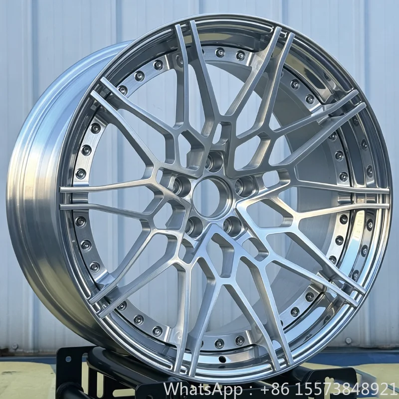 Popular  2 Piece Forged Aluminum Wheels 18 19 20 21 22 Inch 5*112 5*114.3 5*120 Mesh Deep Concave Design for M3 M4 M5 G80 G82