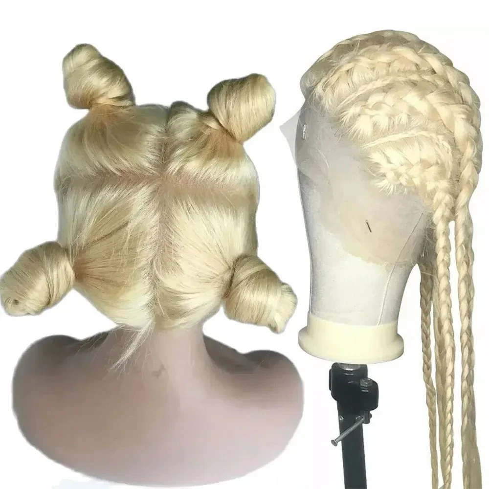 Parrucche piene bionde reali del merletto 100% capelli umani 613 HD parrucca frontale del merletto trasparente parrucche piene del merletto diritte