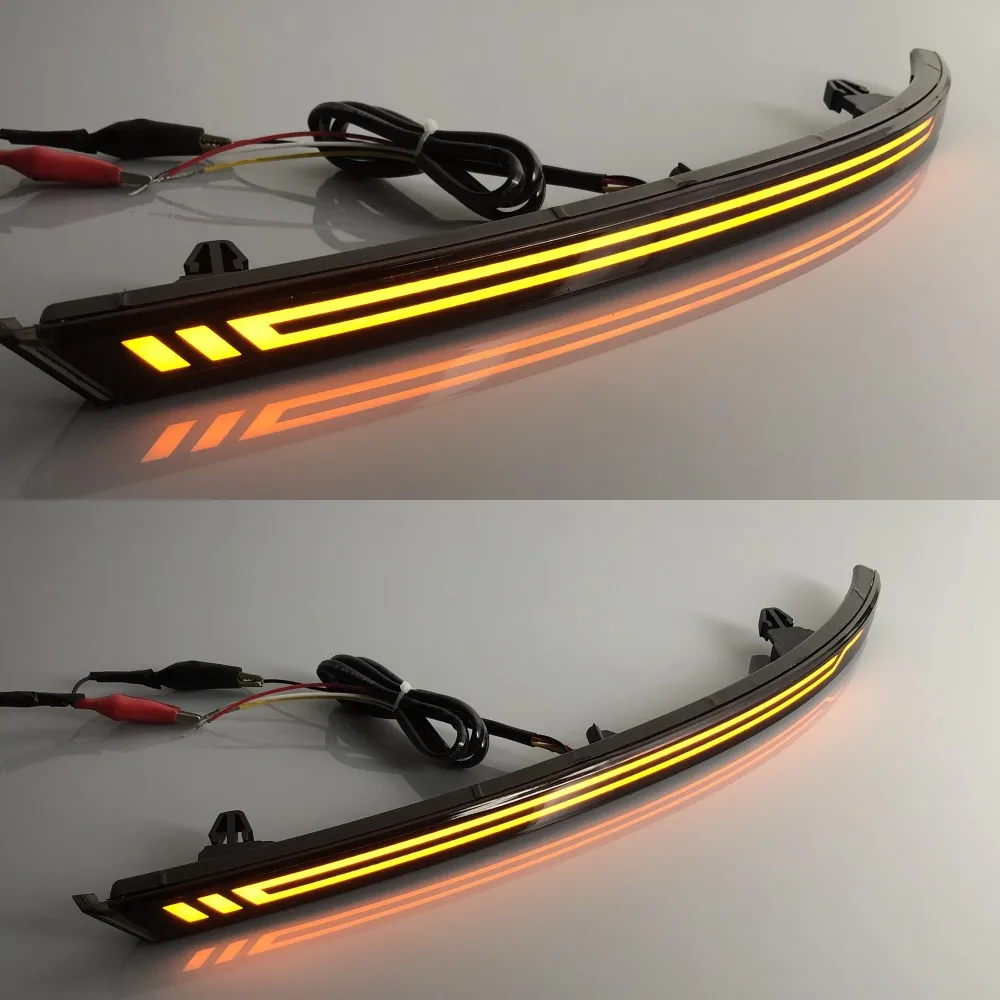 

July King Car Brake Lights Case for BYD SONG PLUS 2020-2022, LED Brake Light + Night DRL + Streamer Turn Signals, Start Scan