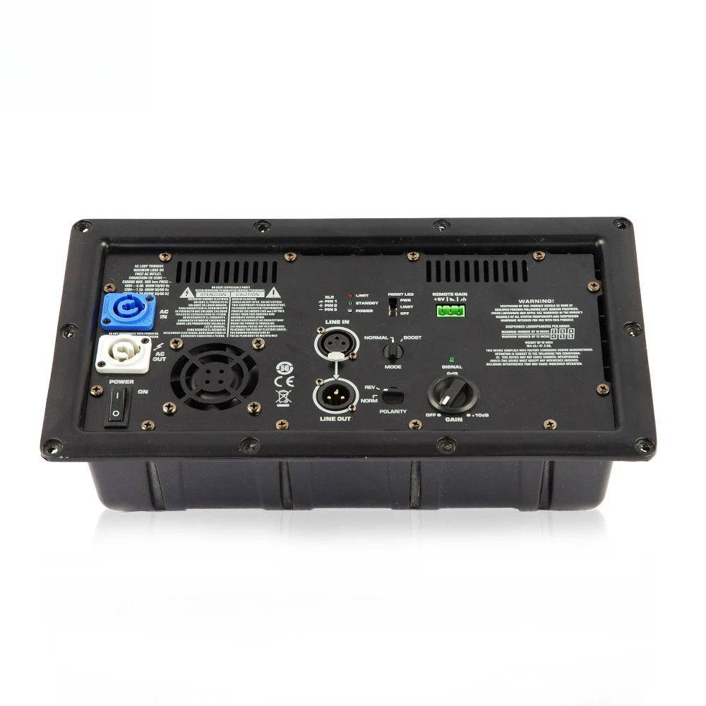 15-Inch 18-inch professional performance active speaker bass digital power amplifier rear panel module