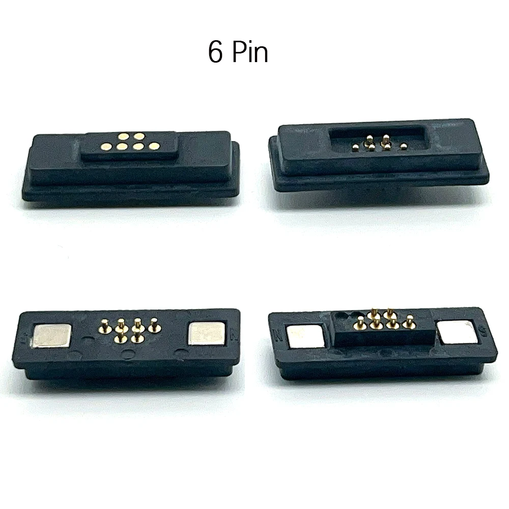1 Paar 6P 7P 8P 9P 10P 11P 12P 13P 14P 16P 20P Magnetischer Pogo-Pin-Steckverbinder, versenkter, quadratischer, federbelasteter Stromkontakt, Sockel – Detail 2