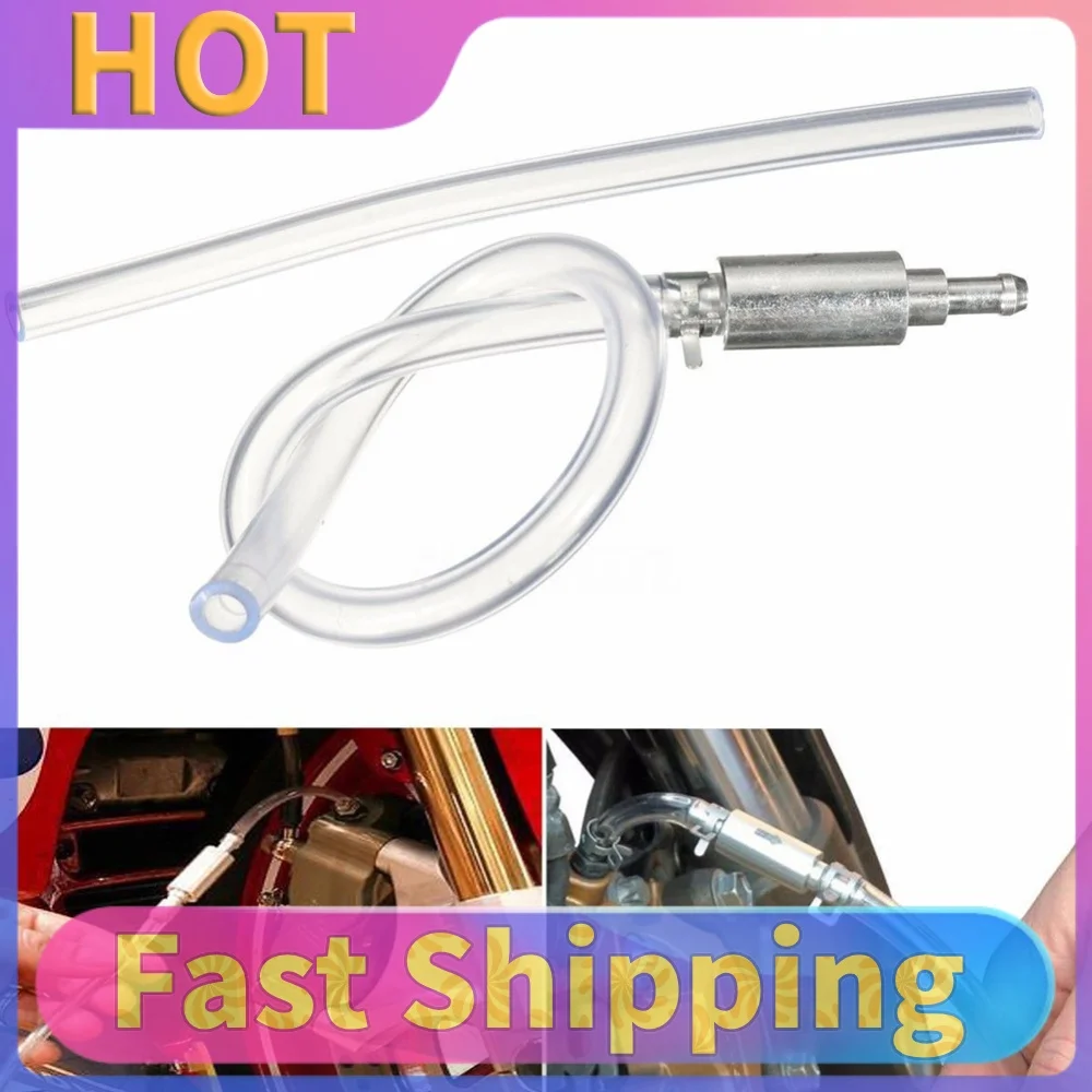 Motorcycle Car Clutch Brake Bleeder Kit One Way Check Valve Tube Bleeding Tool Kit for Motorcycle