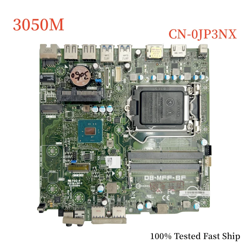 

CN-0JP3NX For DELL Optiplex 3050M Motherboard D8-MFF-BF 0JP3NX JP3NX LGA1151 DDR4 Mainboard 100% Tested Fast Ship