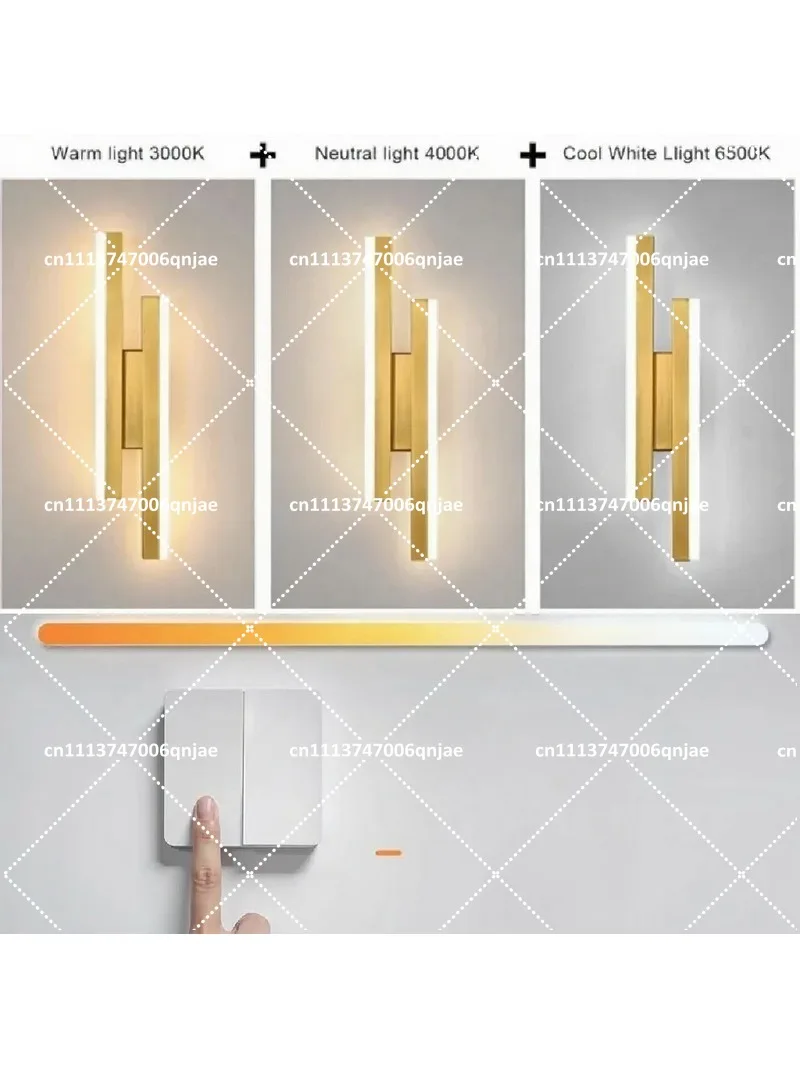 LED Wall Lights Indoor Dimmable Warm White 3000K Bedroom Living Room Modern Wall Sconce view 6