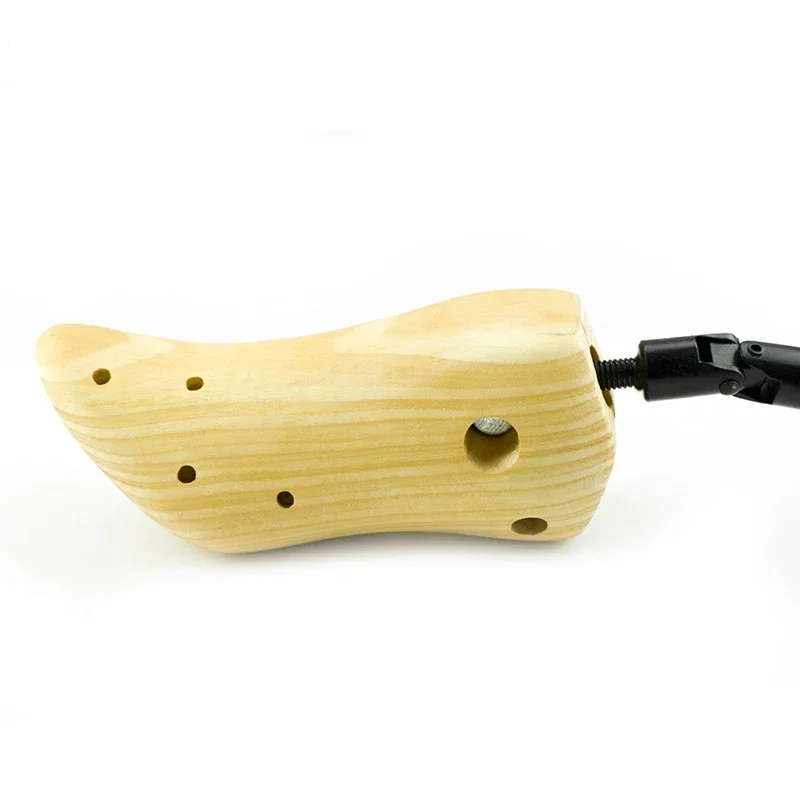 قطعة واحدة من أشجار الأحذية الخشبية الموسعة للأحذية ذات الكعب العالي على شكل شجرة أحذية احترافية قابلة للتعديل توسيع الإناث