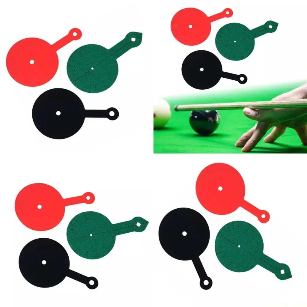 

U2JB 3 шт., наклейки для тренировки прицеливания в бильярд, тренировочные колодки, бильярдный стол, тренажер для прицеливания