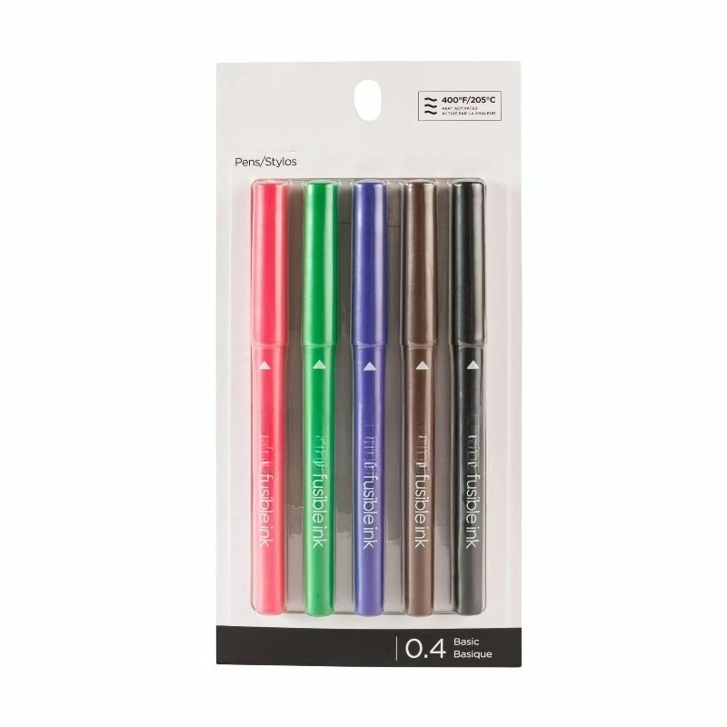 

Ручки 0.4, Basics (5 шт.), тонкий стержень