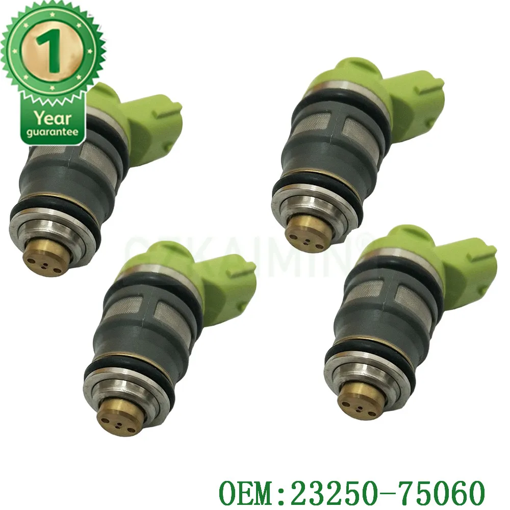 

Set of 4 PCS Fuel Injector Nozzle Fits For Toyota 2RZ 1RZ RZF80 RZF85 HIACE VAN RZH103 OEM 23250-75060 Fuel Injector