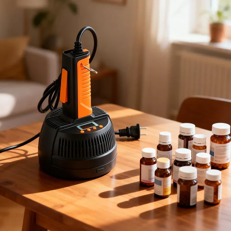 

220 В DL-800A Индукционный упаковщик Электромагнитная машина для запечатывания алюминиевой фольги для медицинских пластиковых крышек для бутылок Быстрое запечатывание