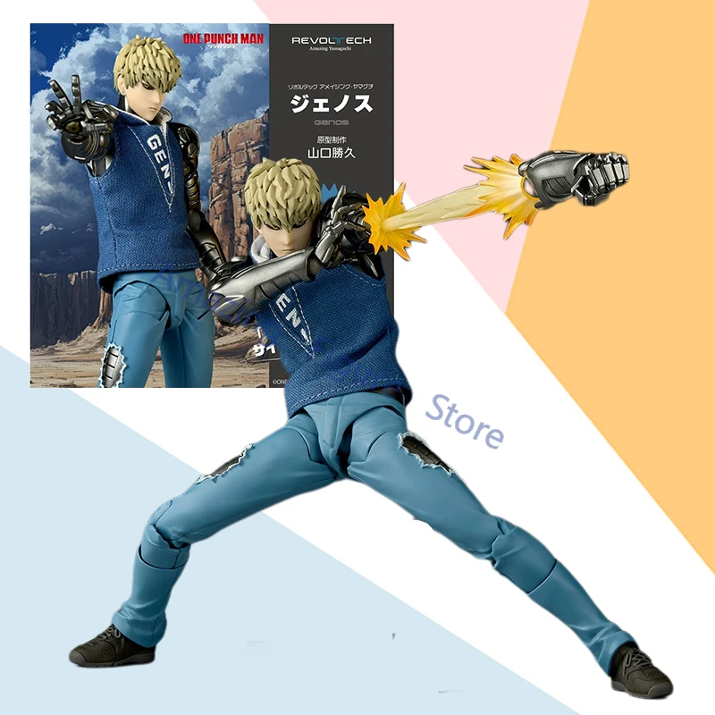 متوفر في المخزون الأصلي KAIYODO REVOLTECH GENOS أنيمي الشكل عمل كامل الشكل الانتهاء نموذج لجسم لعبة هدايا للأطفال