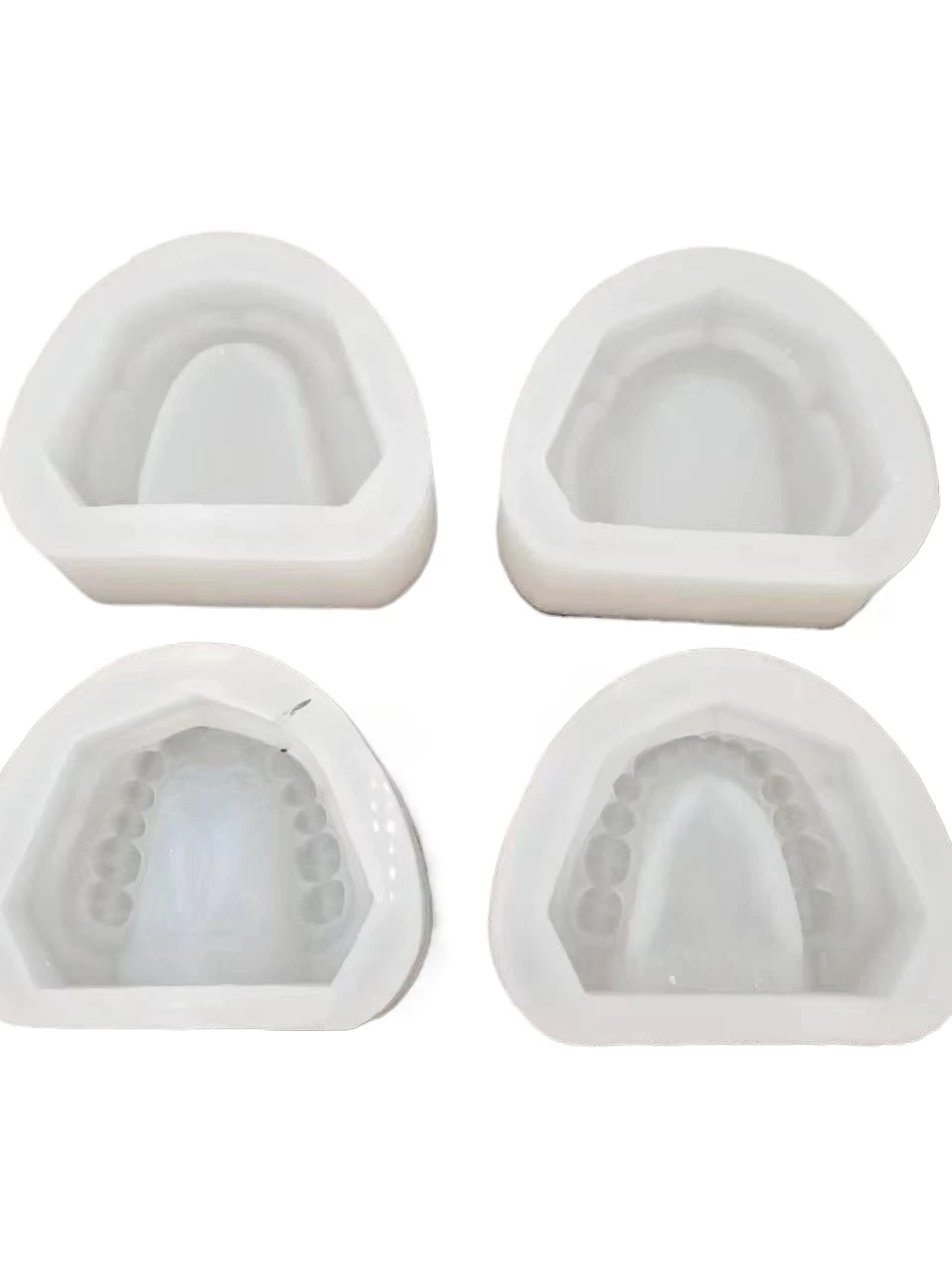 Dental Impression Silicone Mold, Toothless Full Mouth Standard Model