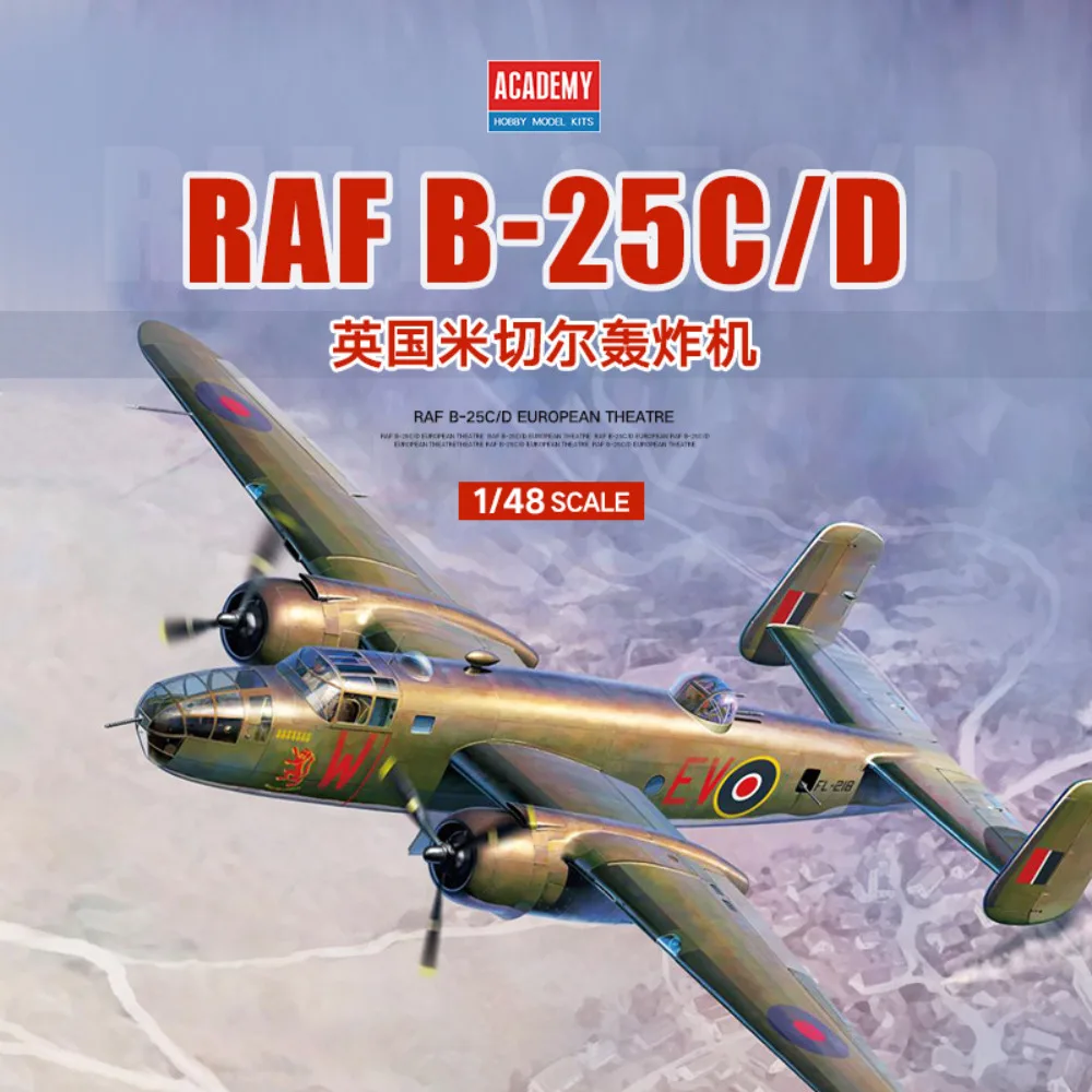 ACADEMY RAF B-25C/D 