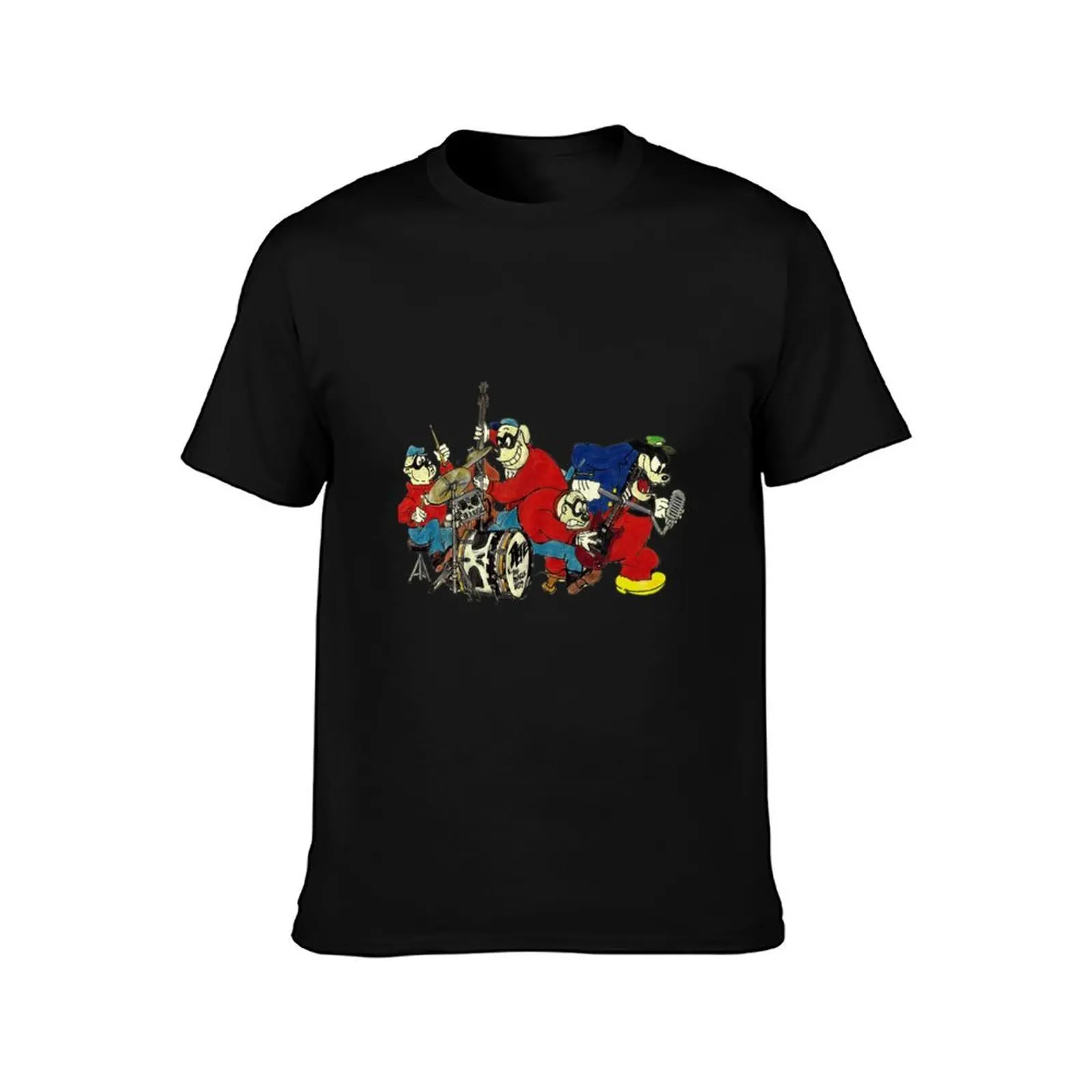 Beagle Boys T-Shirt Casual Simple Design Short Sleeve Shirt T-Shirt