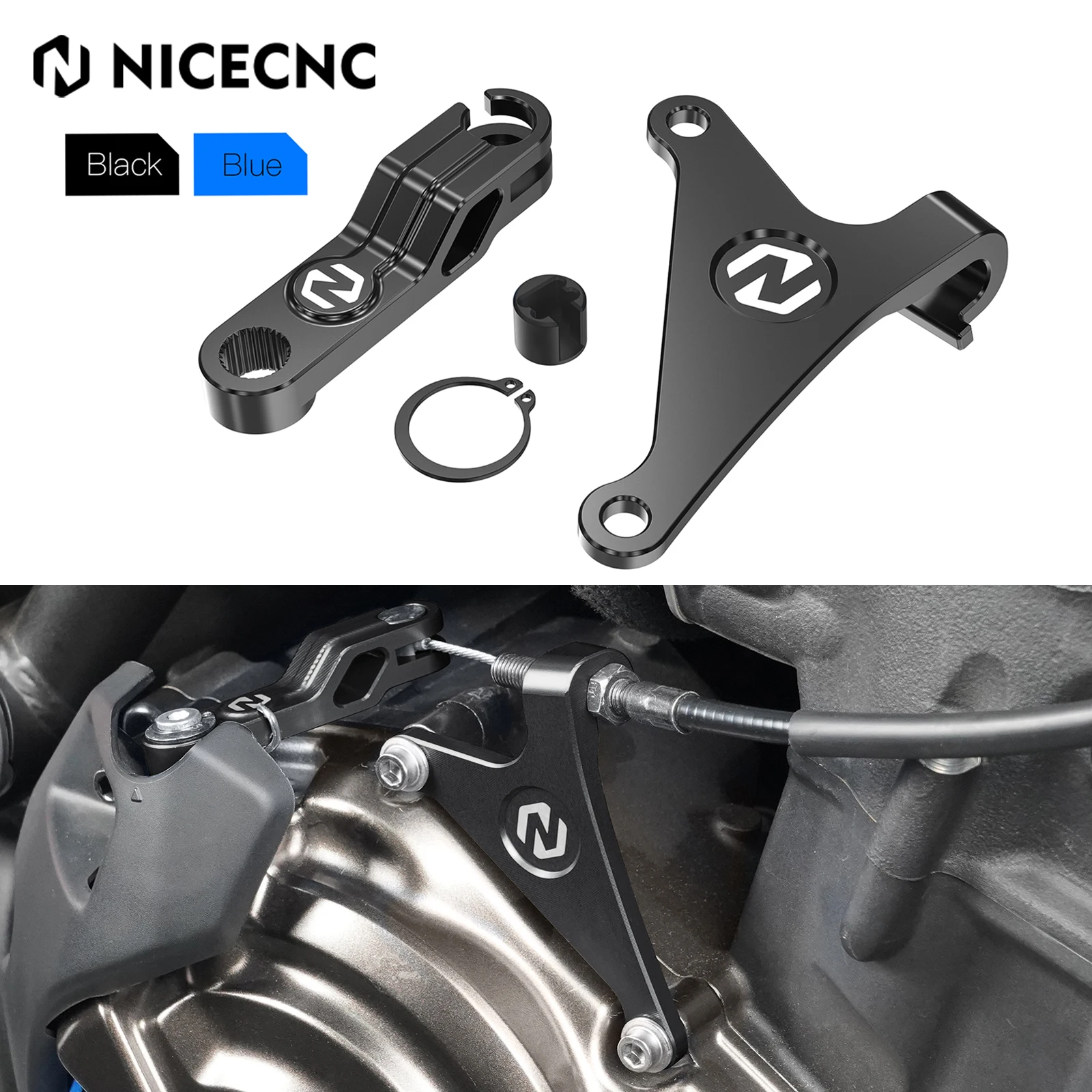 For Yamaha Tenere 700 XTZ 700 2019-2024 Clutch Lever Clutch Arm Extension Bracket Tenere 700 World Raid 2022 MT07 2018-2022 2019