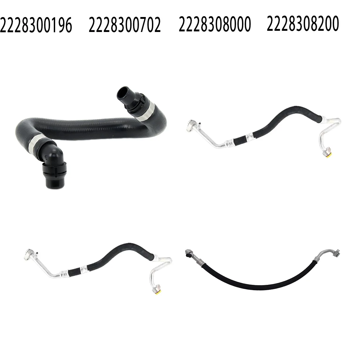 2228300196 A/C Hose For Mercedes-Benz W222 S Class S320 S350 S400 2014-2020 AC Refrigerant Line Auto Parts