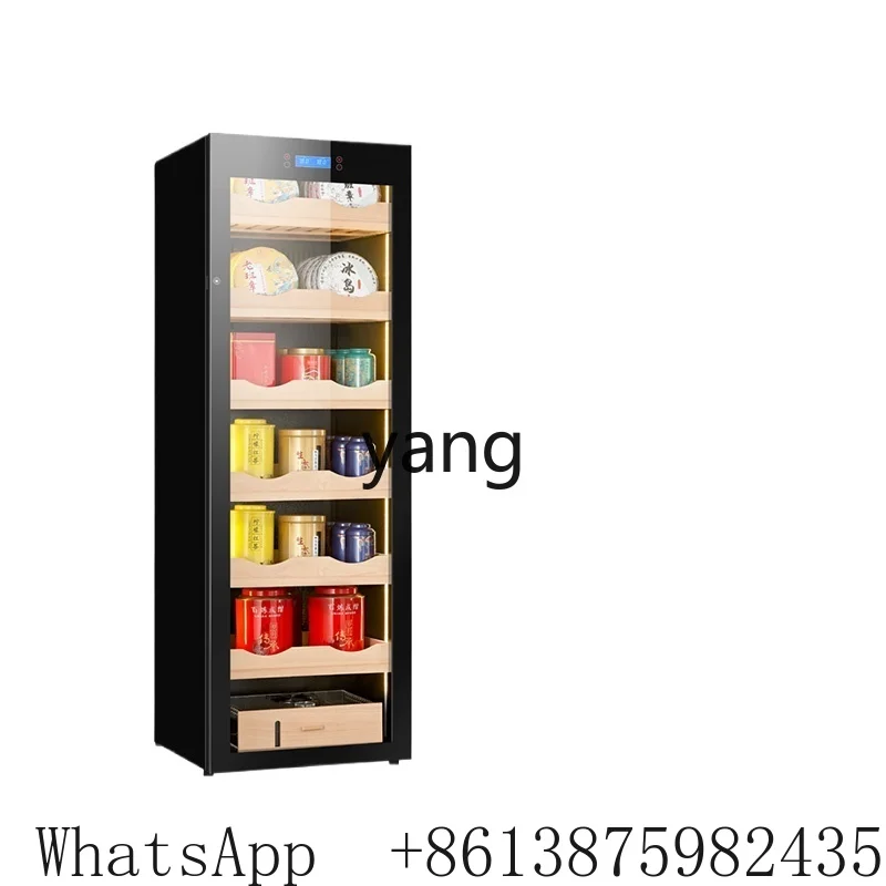 Lcx Constant Humidity Tea Cabinet Pu'er Ripe Black Tea Moisture-proof Refrigeration Storage Display