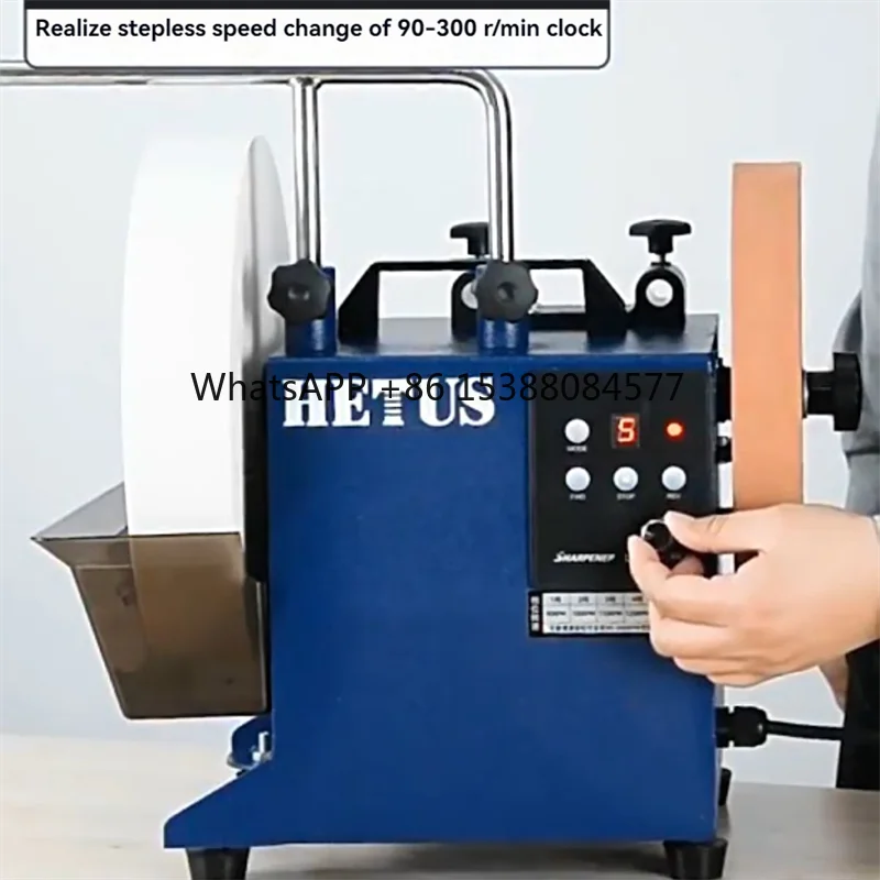 

【2026]300W Double Wheel Water-Cooled Grinder Knife Sharpener Electric Low-Speed Water Grinder Polishing Machine