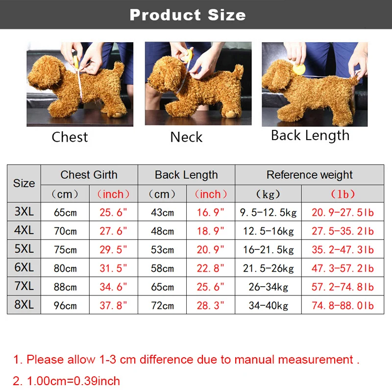 8XL Turtleneck Large Dog Pajamas Warm Winter Clothes for Big Dogs Labrador Long Sleeve Bodysuit Dog Shedding Suit Plush Lined