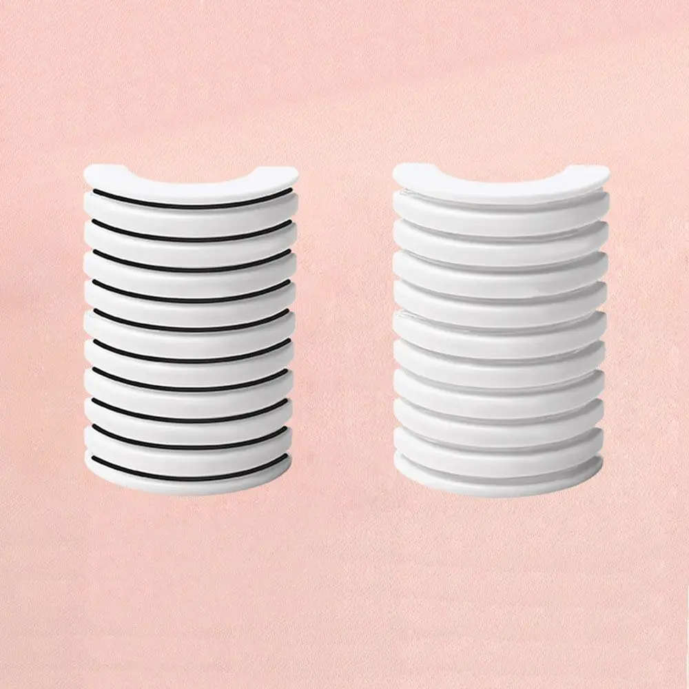 10PCS Girls Glue Free Curl Natural Makeup Tools Lashes Extension Tool Adhesive Tape Reusable Lash Strip False Eyelashes Strips