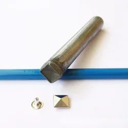 Square Rivet Tool 5/6/ 7/8/12/10mm Square Rivet Pyramid Installation Tool  Rivet Punch