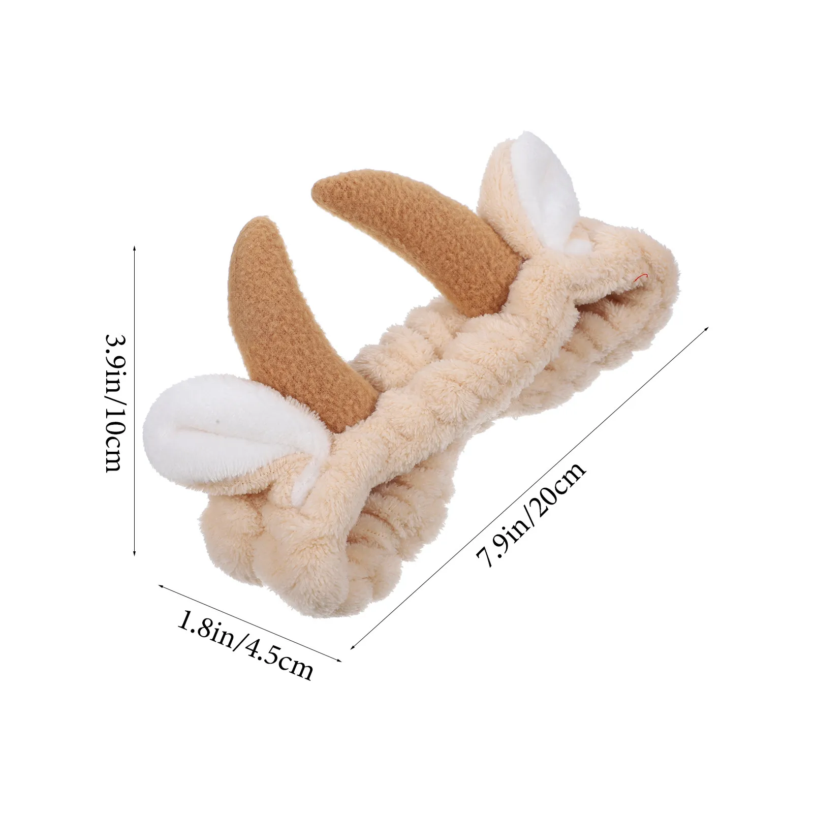 Cute Cow Print Face Wash Headband for Women Soft Flannel Makeup Headband for Facial Cleansing Spa Shower Skincare Routine
