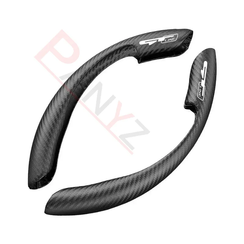 Auto-Lenkradbezug aus schwarzem Wildleder für Kia GT GTline Forte RIO STINGER Seltos K2 K3 K4 K5 KX5 Autozubehör