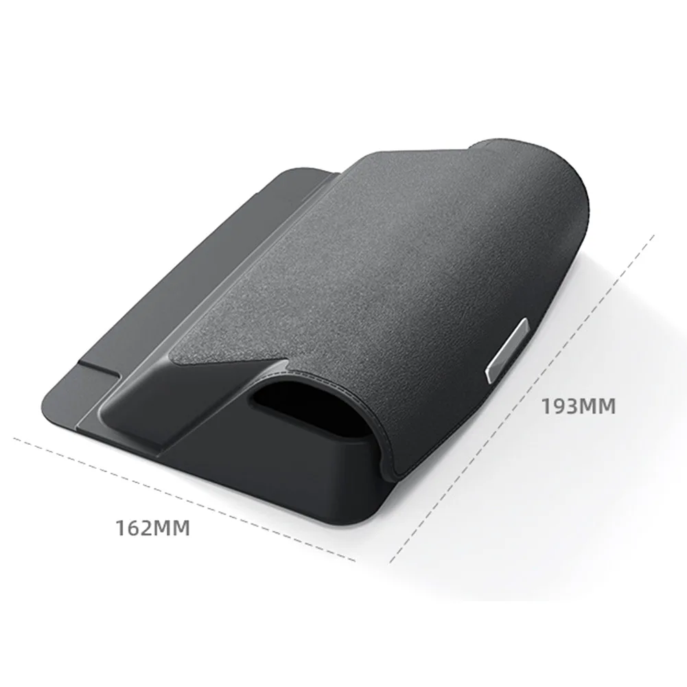 Vassoio portaoggetti per console centrale con coperchio per Tesla Model Y e Juniper, accessori auto