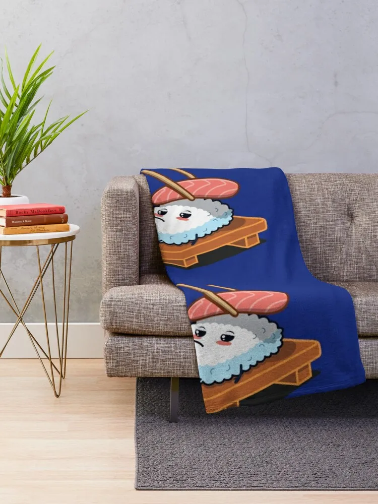 Sick Sushi Throw Blanket warm winter Bed linens Blankets