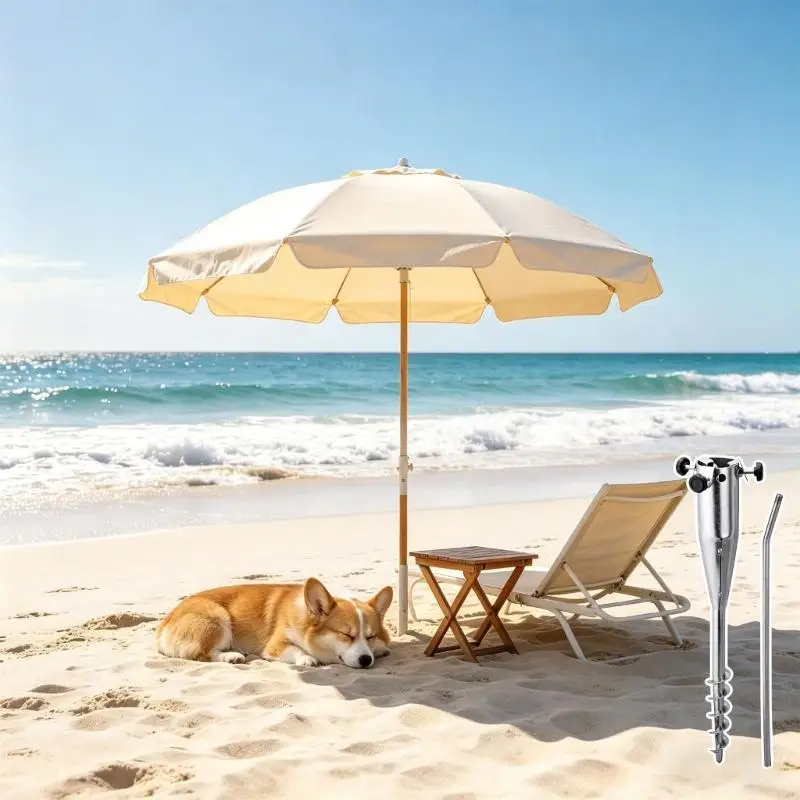 Strong Metal twist Ground mooring For Sun Shelters And outside Security With Strong compound Construction 69HD