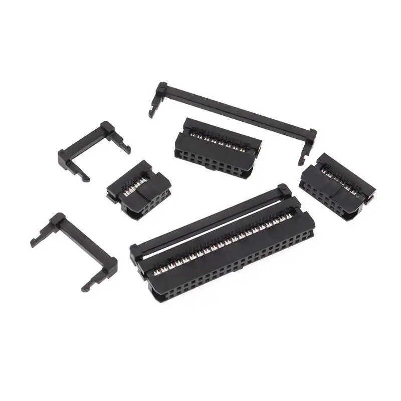 5~10 Stück FC-Crimpzange 2,0 mm Rastermaß 2*3P/4P/5P/6P/7P/8P/10P-25P Dreiteiliger IDC-Stecker – Detail 3