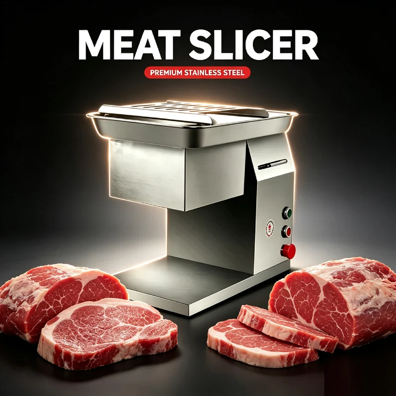 Commercial Meat Slicer 110V 220V  Meat Grinder Multi-functional Meat Processing Equipment