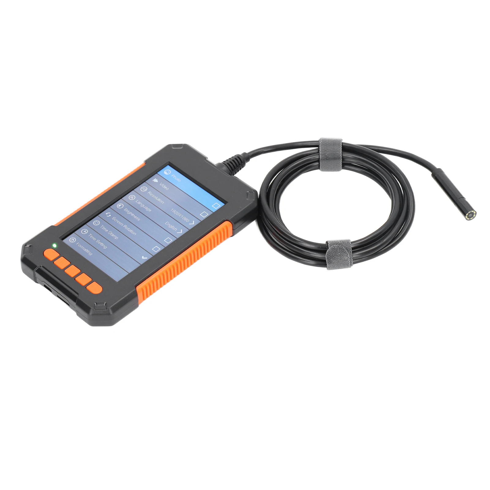 Industrial Endoscope 1080P Digital Borescope Inspection Sewer Camera 4.3in  Screen 8mm Lens Industrial Endoscope Sewer Camera