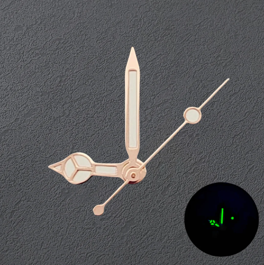 Светящиеся стрелки Parilk, сине-зеленые для Rolxres Submarine Seko NH35 NH36 NH38 NH70/4R/7S, аксессуары для часов с автоматическим механизмом