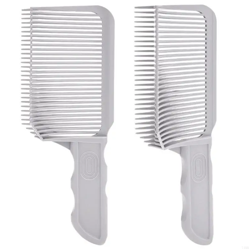

Practical Hair Cutting Combs 2Pcs Professional Barber Styling Aids Haircut Comb T4MB