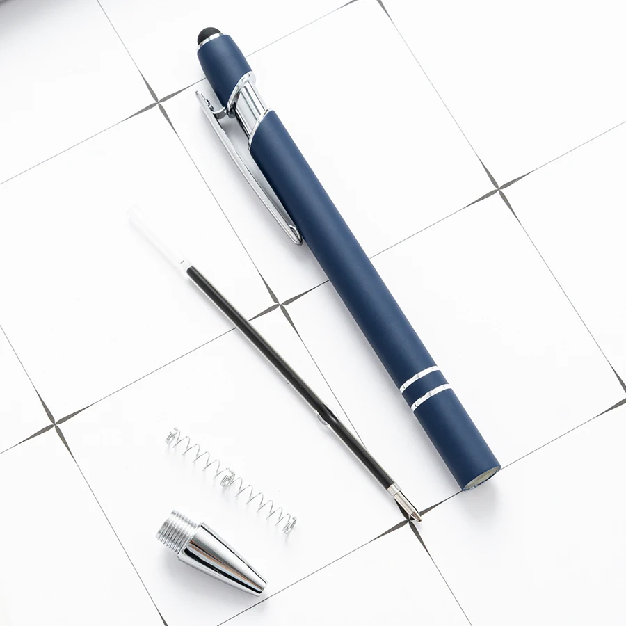 3/5Pcs Mehrfarbige Hohe Qualität Presse Stift Nette Metall Kugelschreiber Kapazitive Touch Schreibwaren Schule Bürobedarf – Detail 21