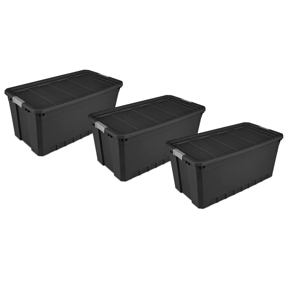 Organizer Box Set of 3 Organization Storage Clothes Organizer Boxes for Clothes Black Free Shipping Things for the Home Bedroom