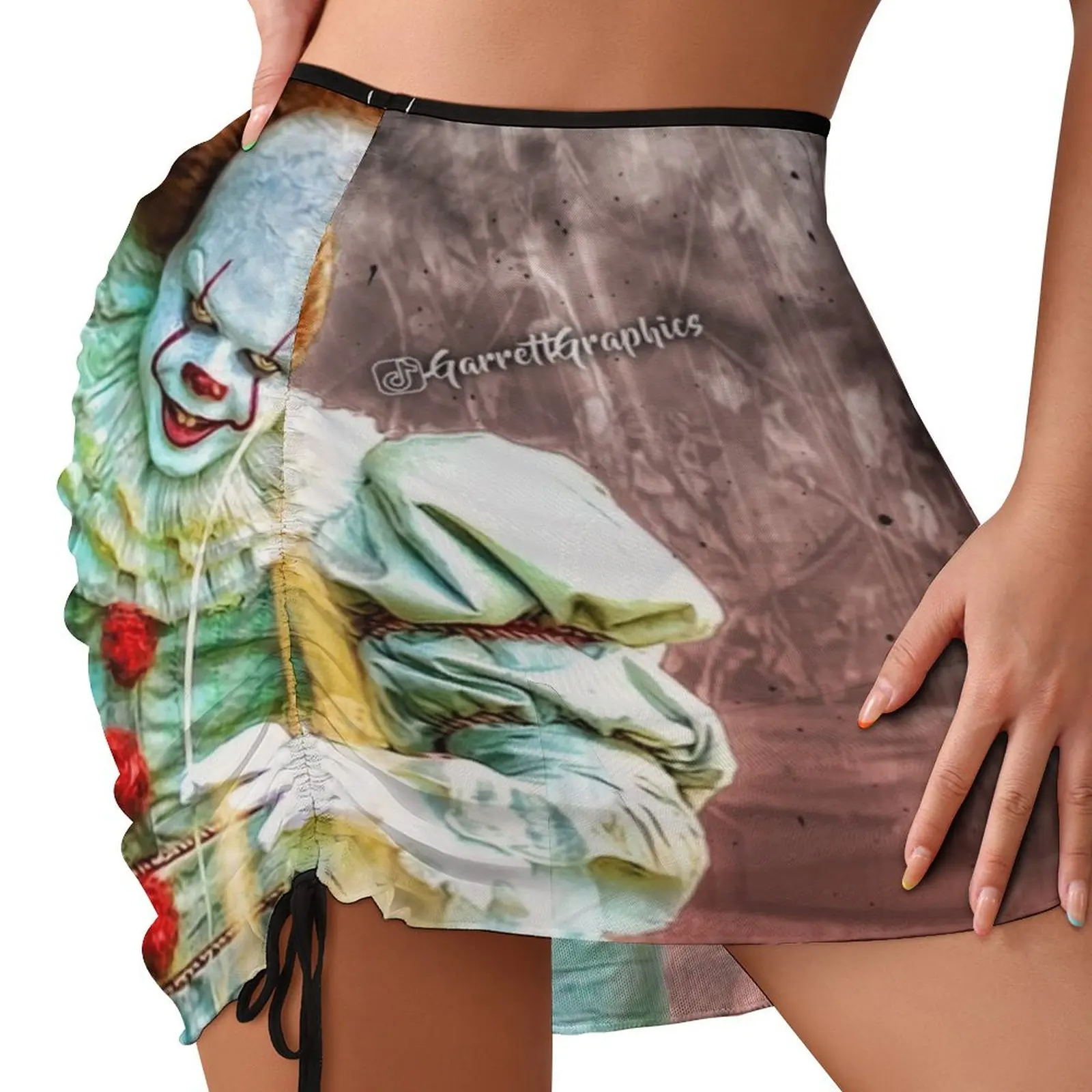 

ItClown Beach Skirt women's skirt 2024 trend Women's summer skirt Women's sexy short Beach Skirts