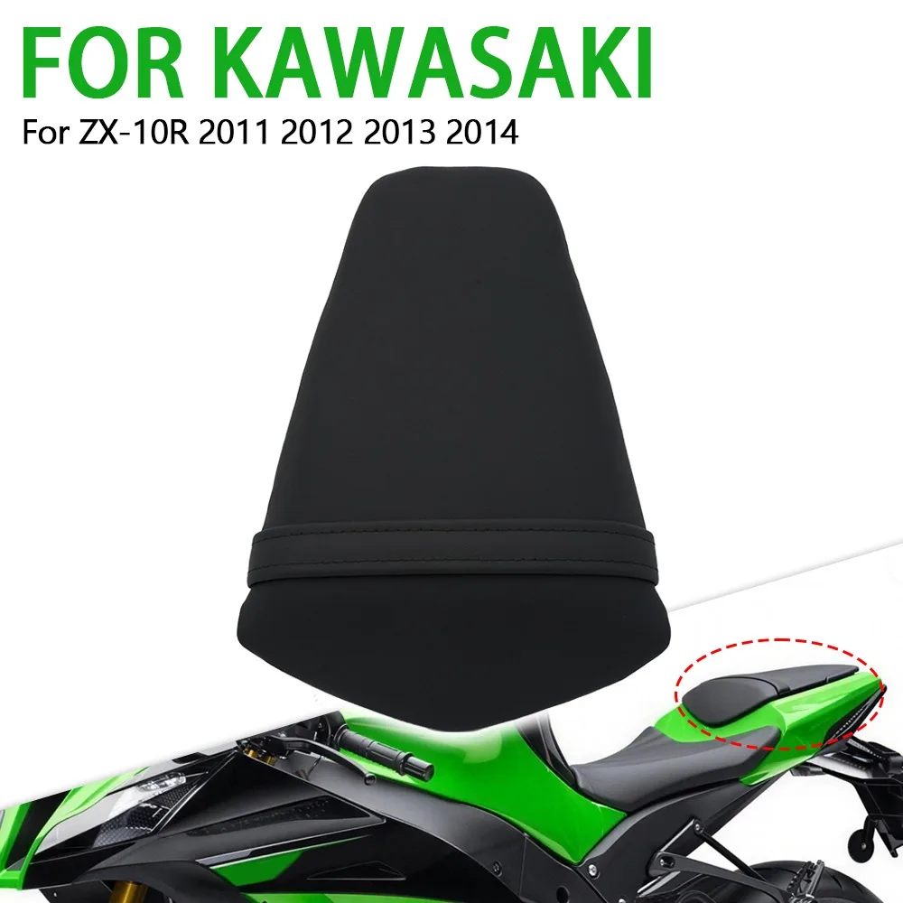 

Motorcycle Accessories Rear Passenger Seat Pillion Cushion Fit For Kawasaki NINJA Ninja ZX-10R ZX10R ZX 10R 2011 2012 2013 2014