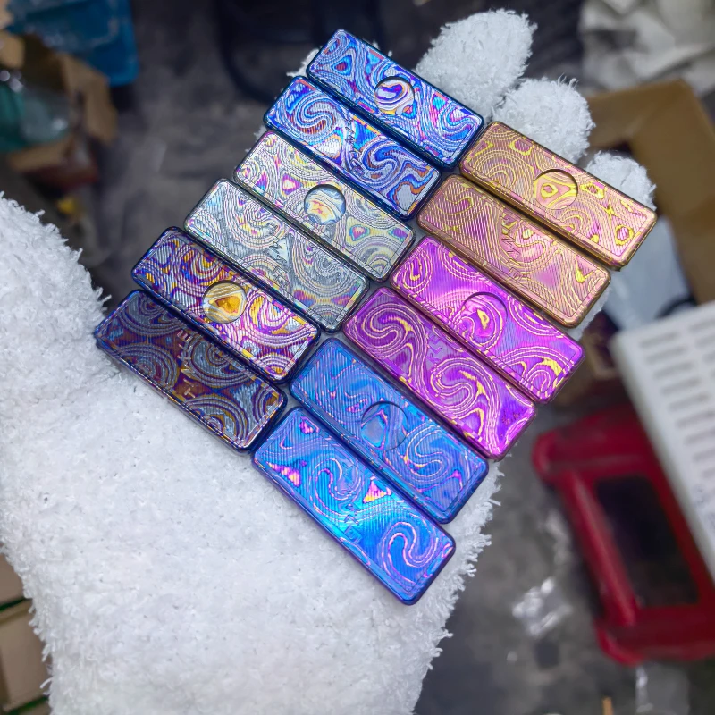 

CHIMAGO EDC Dingling Mechanical Zirconium Alloy Dingling Blind Box Push Card Decompression Toy