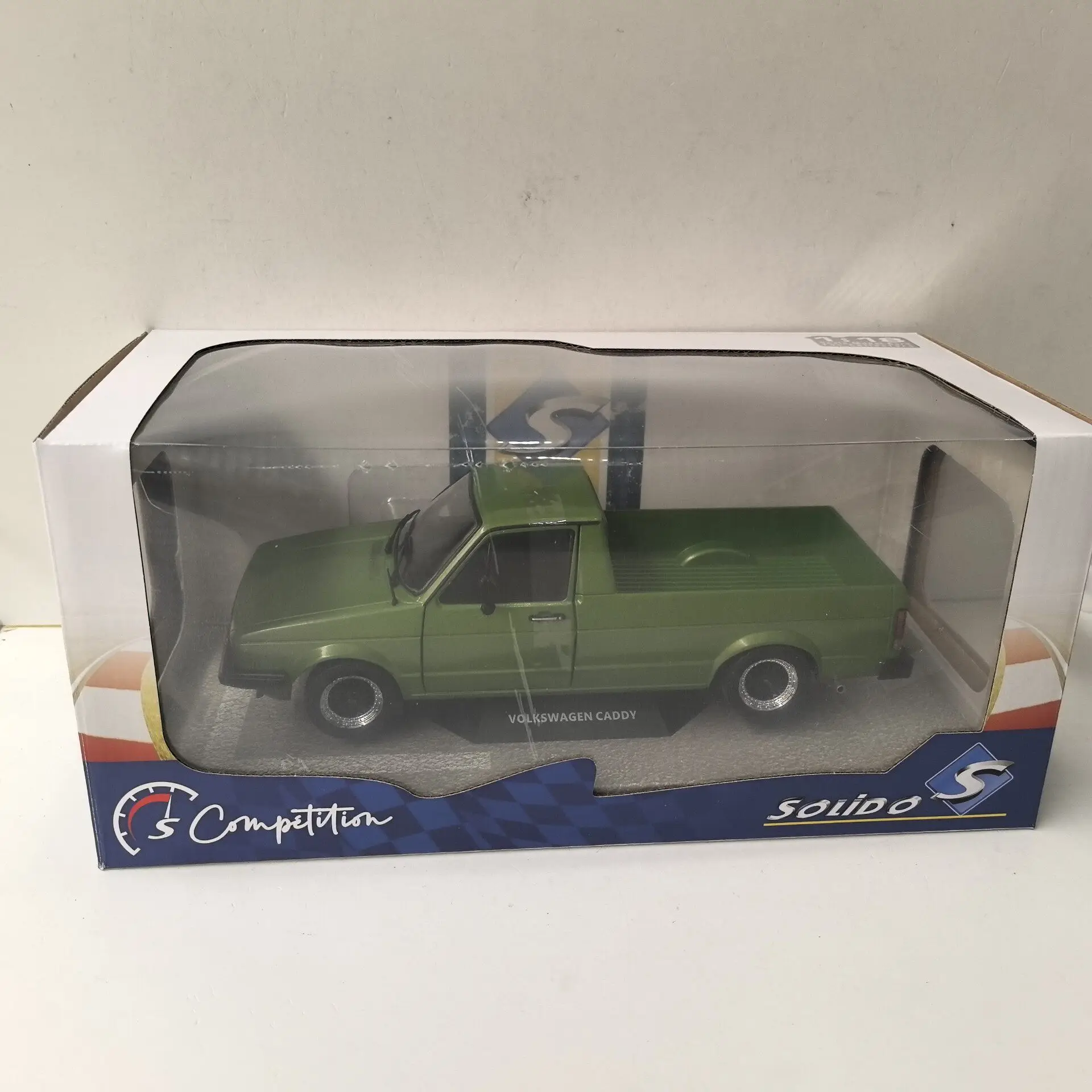 

Diecast SOLIDO 1/18 Scale VW Pickup CADDY V2 Alloy Car Model