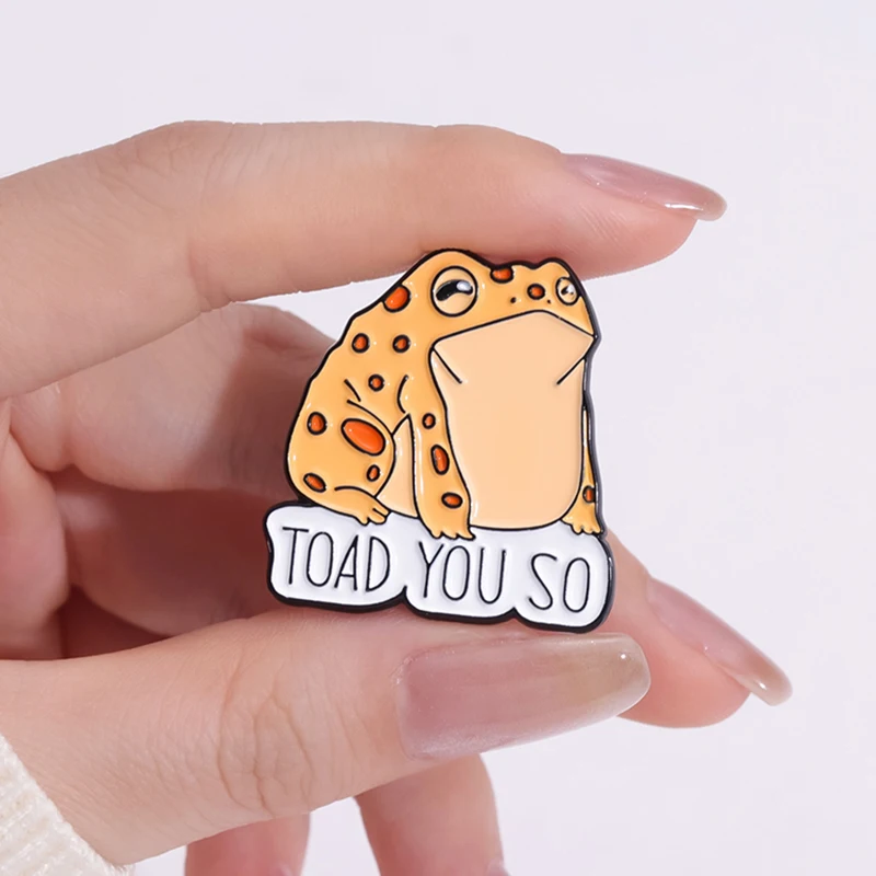 Alfileres esmaltados de animales bonitos, broches personalizados BE KIND TO OTTERS, insignias de solapa, Toad OTTERS, perro, tortuga, regalo de joyería para niños y amigos