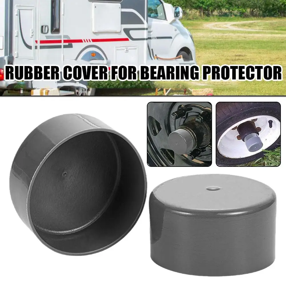 One Pair Car Bearing Rubber Cap Protection Caps Anti-Rust Nut Screw Hub Caps Cover Bolt Bolt Hub Decoration Tyre X3F7