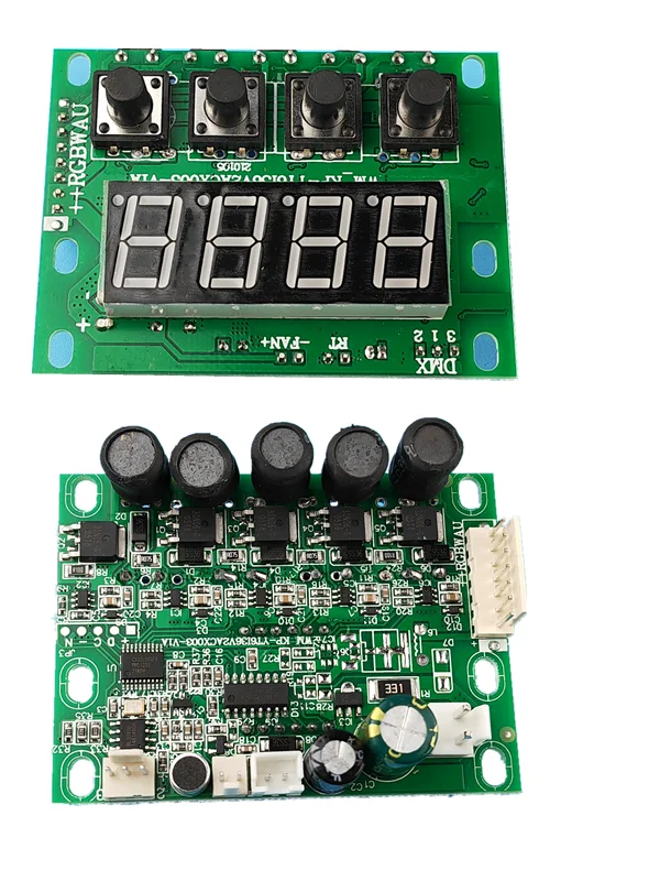 RGBWA motherboard Constant voltage 5-IN-1 led par motherboard PCB dc12-36v  FLAT PAR USE